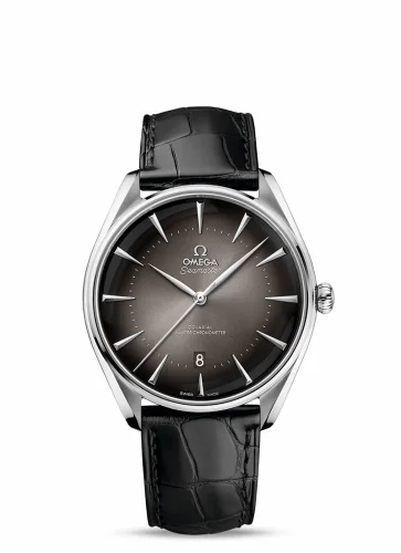 Omega Seamaster Master Co-Axial 39.5 Paris Edition Stainless Steel / Grey / Alligator 511.13.40.20.06.001 (51113402006001, City Edition Paris)